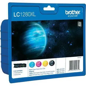 Brother Original Ink LC-1280XLVALBP, CMYK, 2400/3x1200S, high capacity, Brother MFC-J6910DW